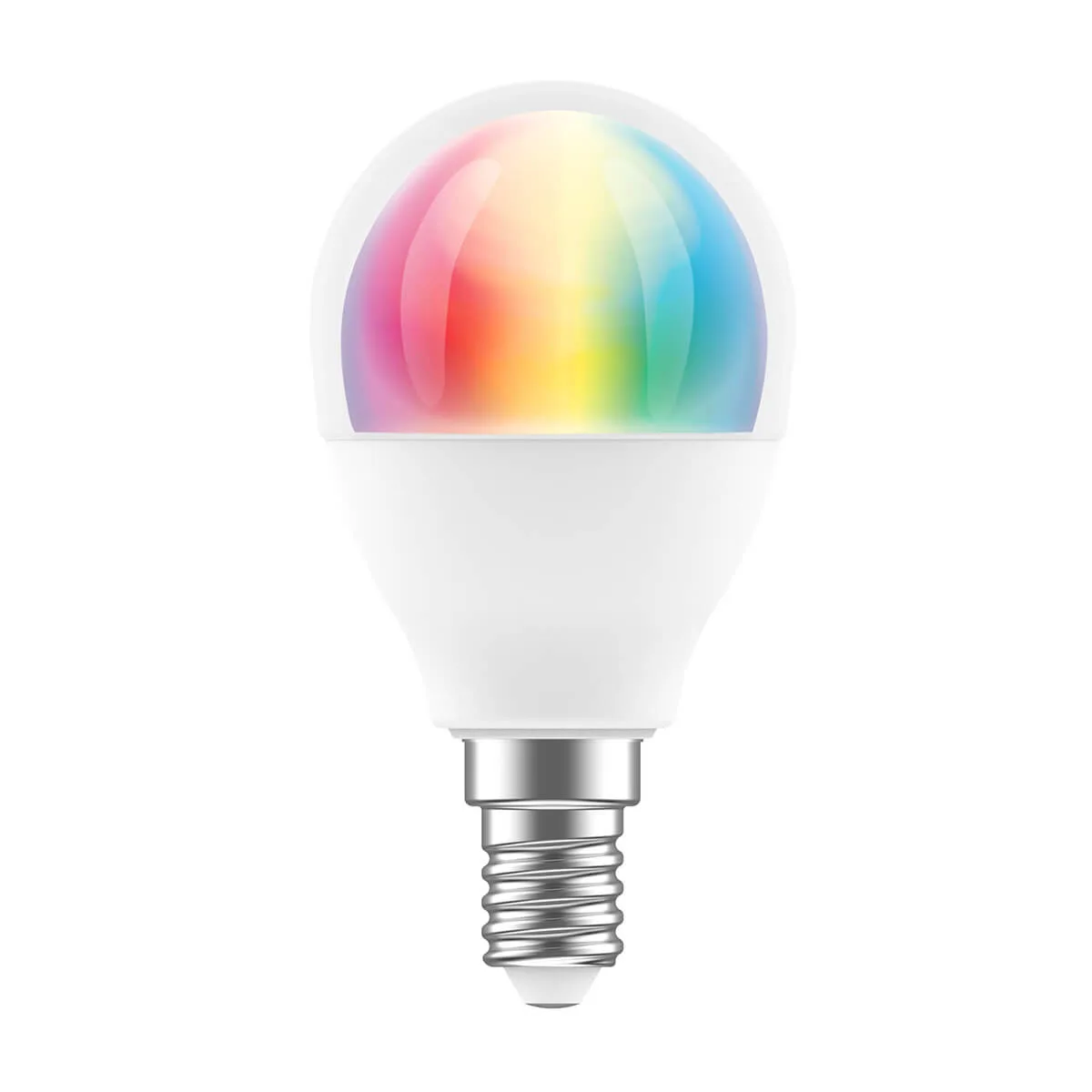 Brilliant Smart WiFi Fancy Round G45 4.5w LED Globe with RGB and Biorhythm