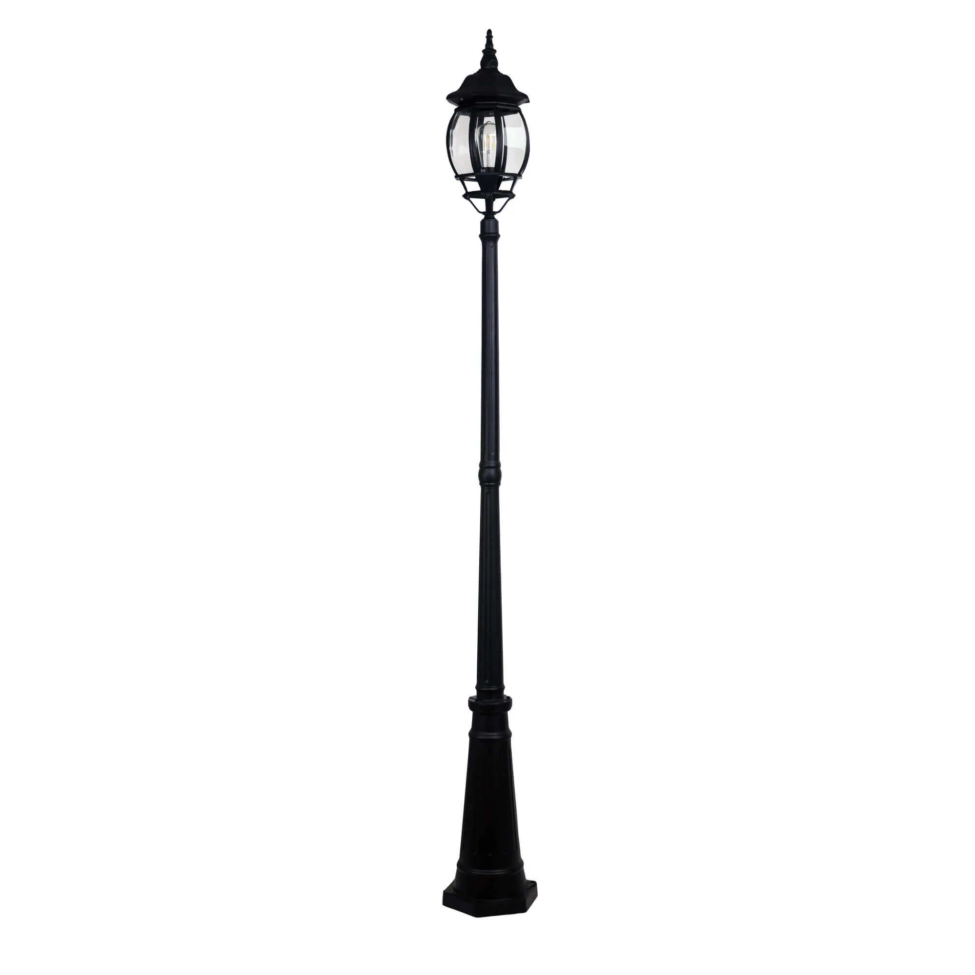 Oriel Highgate Top & Post Traditional Outdoor Bollard Light