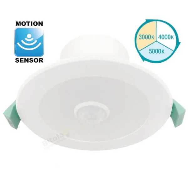 Martec Zone 9W Tricolour Downlight with PIR Motion Sensor